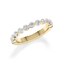 Memoire/Vorsteckring Gelbgold 333/- zus. 0,600 ct, tw, si - RU-1800-20 Memoire/Vorsteckring Gelbgold 333/- zus. 0,600 ct, tw, si - RU-1800-20