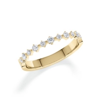 Memoire/Vorsteckring Gelbgold 375/- zus. 0,285 ct, tw, si - RU-1807-14 Memoire/Vorsteckring Gelbgold 375/- zus. 0,285 ct, tw, si - RU-1807-14