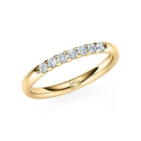 Memoire/Vorsteckring Gelbgold 916/- zus. 0,210 ct, tw, si - RU-1060-2 Memoire/Vorsteckring Gelbgold 916/- zus. 0,210 ct, tw, si - RU-1060-2
