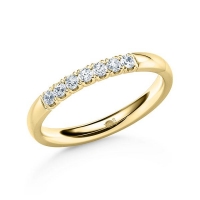 Memoire/Vorsteckring Gelbgold 916/- zus. 0,210 ct, tw, si - RU-1567-2 Memoire/Vorsteckring Gelbgold 916/- zus. 0,210 ct, tw, si - RU-1567-2