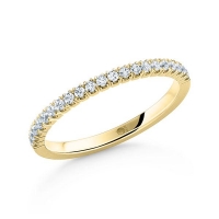 Memoire/Vorsteckring Gelbgold 916/- zus. 0,210 ct, tw, si - RU-1567-31 Memoire/Vorsteckring Gelbgold 916/- zus. 0,210 ct, tw, si - RU-1567-31