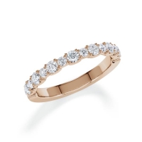 Memoire/Vorsteckring Peach-Gold 585/- zus. 0,660 ct, tw, si - RU-1803-24 Memoire/Vorsteckring Peach-Gold 585/- zus. 0,660 ct, tw, si - RU-1803-24