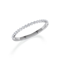 Memoire/Vorsteckring Platin 600/- zus. 0,150 ct, tw, si - RU-1800-5 Memoire/Vorsteckring Platin 600/- zus. 0,150 ct, tw, si - RU-1800-5