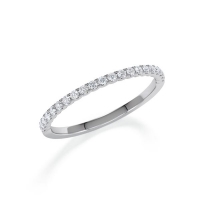 Memoire/Vorsteckring Platin 600/- zus. 0,200 ct, tw, si - RU-1802-5 Memoire/Vorsteckring Platin 600/- zus. 0,200 ct, tw, si - RU-1802-5