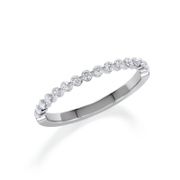 Memoire/Vorsteckring Platin 600/- zus. 0,260 ct, tw, si - RU-1800-11 Memoire/Vorsteckring Platin 600/- zus. 0,260 ct, tw, si - RU-1800-11