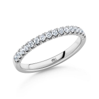 Memoire/Vorsteckring Platin 600/- zus. 0,340 ct, tw, si - RU-1567-105 Memoire/Vorsteckring Platin 600/- zus. 0,340 ct, tw, si - RU-1567-105