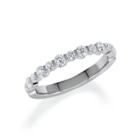 Memoire/Vorsteckring Platin 600/- zus. 0,550 ct, tw, si - RU-1805-23 Memoire/Vorsteckring Platin 600/- zus. 0,550 ct, tw, si - RU-1805-23