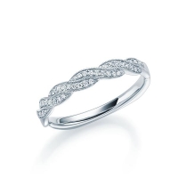 Memoire/Vorsteckring Platin 950/- zus. 0,110 ct, tw, vs - RU-1306-4 Memoire/Vorsteckring Platin 950/- zus. 0,110 ct, tw, vs - RU-1306-4