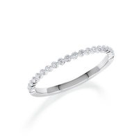 Memoire/Vorsteckring Platin 950/- zus. 0,150 ct, tw, si - RU-1800-1 Memoire/Vorsteckring Platin 950/- zus. 0,150 ct, tw, si - RU-1800-1