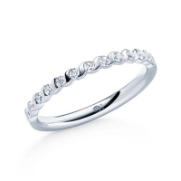 Memoire/Vorsteckring Platin 950/- zus. 0,260 ct, tw, si - RU-1566-13 Memoire/Vorsteckring Platin 950/- zus. 0,260 ct, tw, si - RU-1566-13