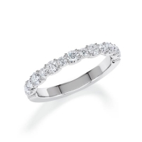 Memoire/Vorsteckring Weißgold 750/- zus. 0,660 ct, tw, si - RU-1803-19 Memoire/Vorsteckring Weißgold 750/- zus. 0,660 ct, tw, si - RU-1803-19