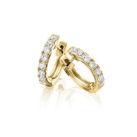 Ohrstecker Gelbgold 750/- zus. 0,380 ct, tw, vs - RU-1753-2