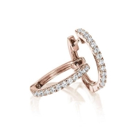 Ohrstecker Rotgold 750/- zus. 0,280 ct, tw, vs - RU-1753-6