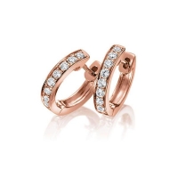 Ohrstecker Rotgold 750/- zus. 0,290 ct, tw, vs - RU-1754-3