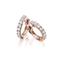 Ohrstecker Rotgold 750/- zus. 0,380 ct, tw, vs - RU-1753-3