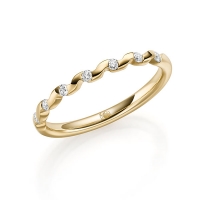 Paar Trauringe / Eheringe Gelbgold 916/- zus. 0,140 ct, tw, si - RU-1748-1 Paar Trauringe / Eheringe Gelbgold 916/- zus. 0,140 ct, tw, si - RU-1748-1