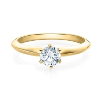 Verlobungsring Gelbgold 585/- zus. 0,400 ct, tw, si - RU-1568-19 Verlobungsring Gelbgold 585/- zus. 0,400 ct, tw, si - RU-1568-19