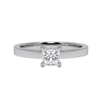 Verlobungsring Platin 600/- zus. 0,700 ct, tw, vs - RU-1796-132