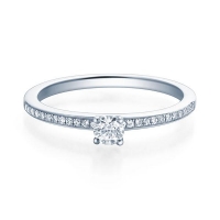 Verlobungsring Platin 950/- zus. 0,199 ct, tw, si & tw, vs - RU-1596-1 Verlobungsring Platin 950/- zus. 0,199 ct, tw, si & tw, vs - RU-1596-1