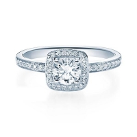 Verlobungsring Platin 950/- zus. 0,539 ct, tw, si & tw, vs - RU-1592-3 Verlobungsring Platin 950/- zus. 0,539 ct, tw, si & tw, vs - RU-1592-3