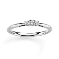Verlobungsring Weißgold 585/- zus. 0,110 ct, tw, si & tw, vs - RU-1830-1 Verlobungsring Weißgold 585/- zus. 0,110 ct, tw, si & tw, vs - RU-1830-1