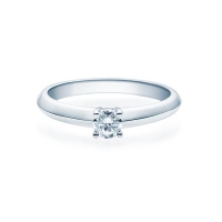 Verlobungsring Weißgold 585/- zus. 0,200 ct, tw, si - RU-1507-7 Verlobungsring Weißgold 585/- zus. 0,200 ct, tw, si - RU-1507-7