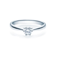 Verlobungsring Weißgold 585/- zus. 0,300 ct, tw, si - RU-1504-1 Verlobungsring Weißgold 585/- zus. 0,300 ct, tw, si - RU-1504-1